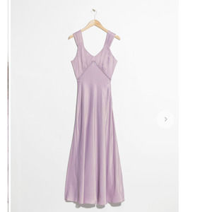 & OTHER STORIES Satin Maxi Dress